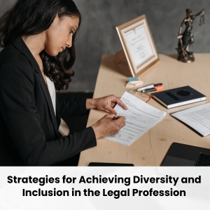 Strategies for Achieving Diversity and Inclusion in the Legal Profession